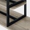 Manhattan Comfort Celine Side Table Console in Rustic Grey 25570-GY - alternate 2